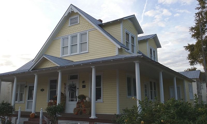 Front Corner of House