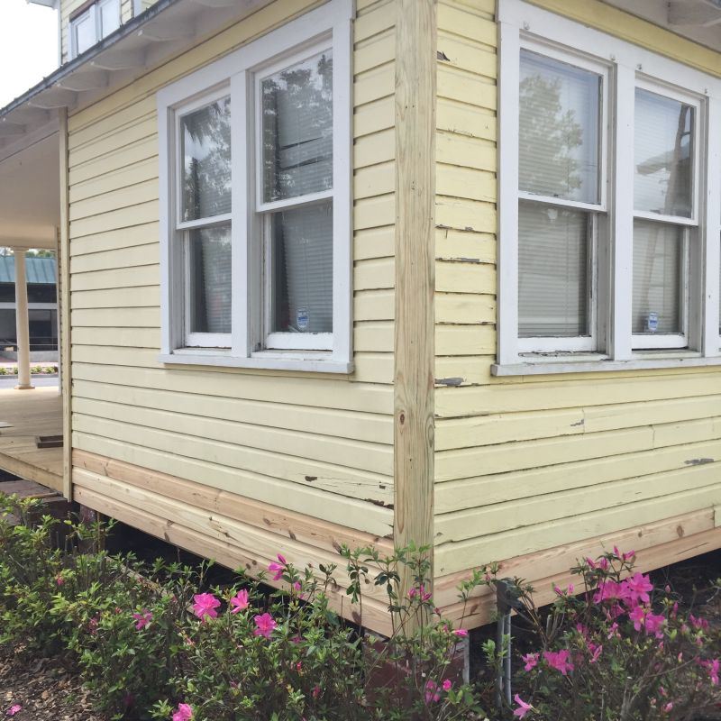 Side of House Closeup