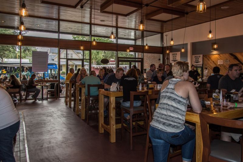 Interior View of Zephyrhills Brewing Company