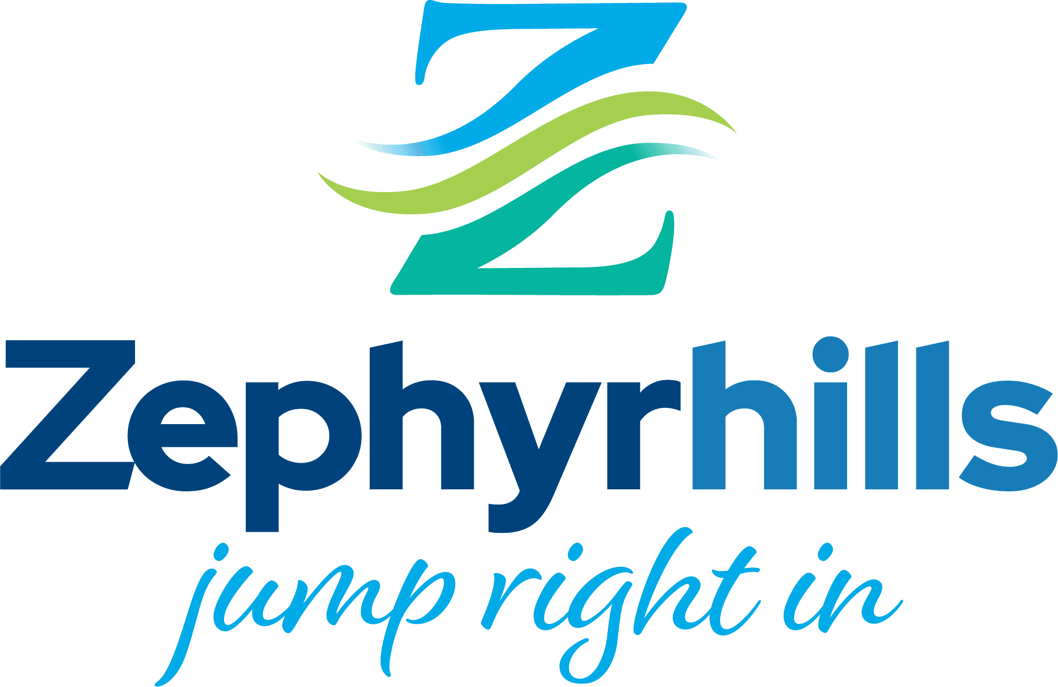 Zephyrhills Primary Logo With Tagline (12)