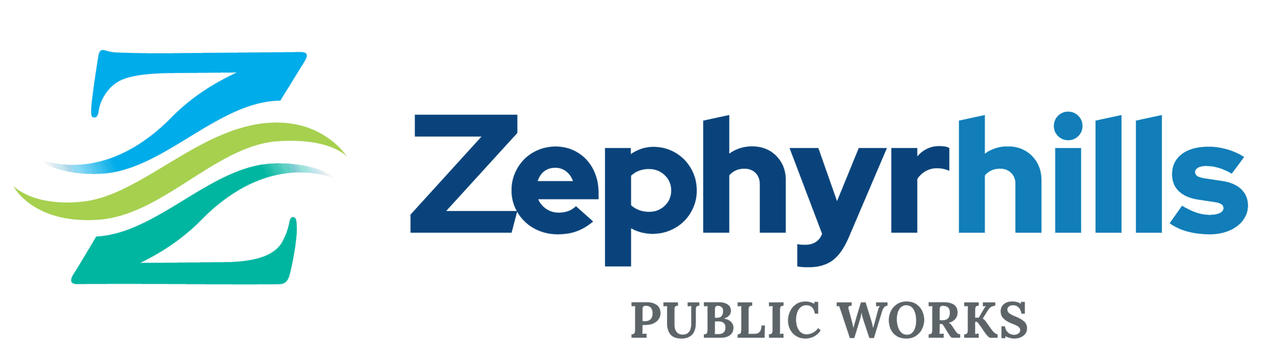 Zephyrhills Public Works Horizontal Logo (2)