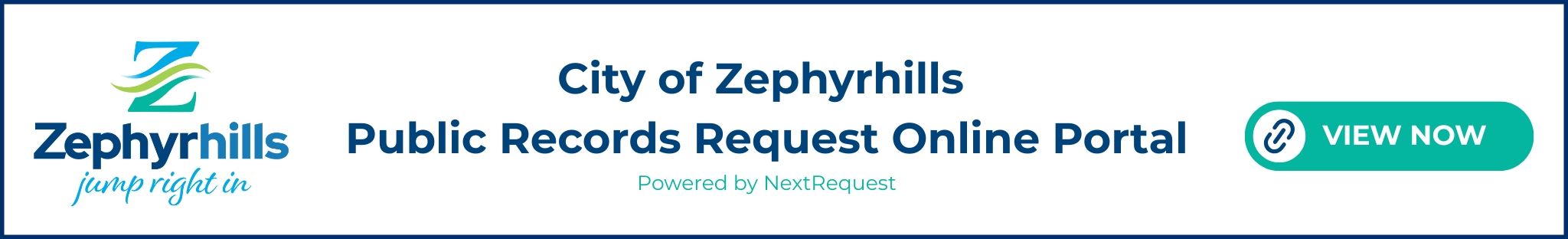 City of Zephyrhills Public Records Request Online Portal