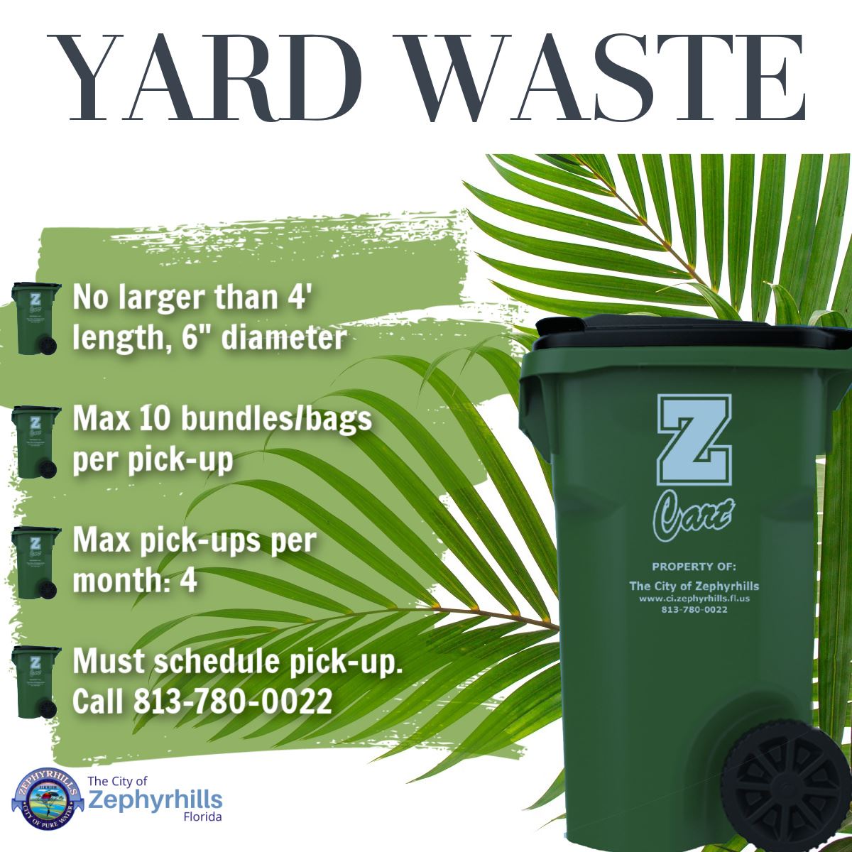 Zephyrhills Yard Waste Instructions